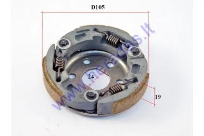 Centrifugal clutch for 50cc scooter