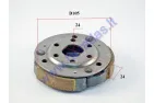 Centrifugal clutch for 50cc scooter