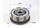 Manual clutch for 250cc quad bike