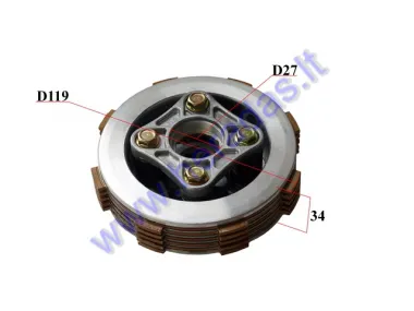 Manual clutch for 125cc motorcycle