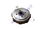 Manual clutch for 125cc motorcycle