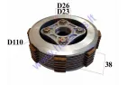 Manual clutch for 190cc ZS190 discs