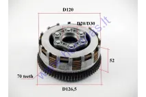 Sankaba motociklo 200CC 250cc mechaninė LIF250 varikliams 165FMM 169FMM Sankaba motociklo 200CC 250cc mechaninė LIF250 varikliams 165FMM 169FMM