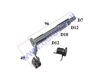 CLUTCH ARM (CAMSHAFT PIN) FOR MOTOCYCLE  Lifan 140cc LF140  WITH SPRING AND PIN