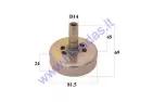 CLUTCH DISC 9T FOR BRUSH CUTTER
