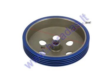 Clutch drum for scooter RACING 107mm 22 teeth D12