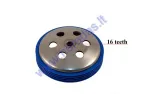 CLUTCH DRUM FOR SCOOTER RACING 107mm 16 TEETH D12