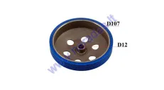 CLUTCH DRUM FOR SCOOTER RACING 107mm 16 TEETH D12