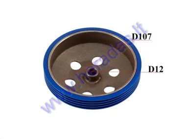 CLUTCH DRUM FOR SCOOTER RACING 107mm 16 TEETH D12