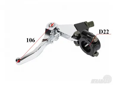 Clutch lever for CROSS motorcycle 125cc 150cc PITBIKE folding