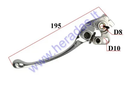 CLUTCH LEVER FOR MOTORCYCLE HONDA CBF, CBR, VFR, VTR 800/1000/1100 1996-2009