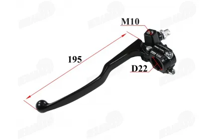 Clutch handlebar for motorcycle fits NAKED50