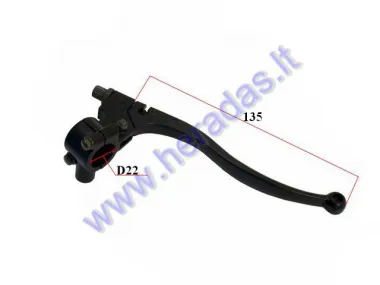 Clutch lever with mount universal L135