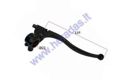 Clutch lever with mount universal L135