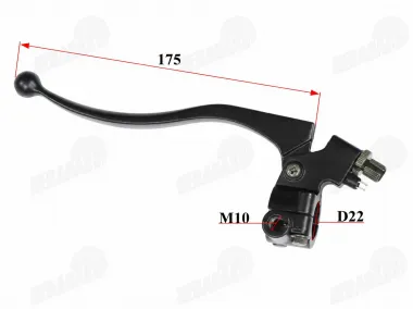Clutch lever with mount universal L182