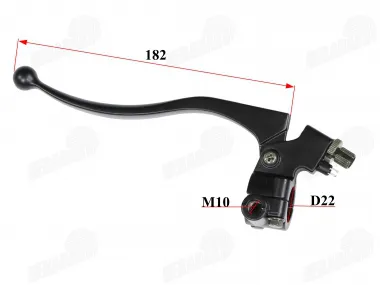 Clutch lever with mount universal L182