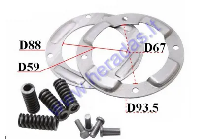 Clutch repair kit Vespa 50-125cc