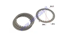 Intermediate discs 4pc set Minarelli AM6