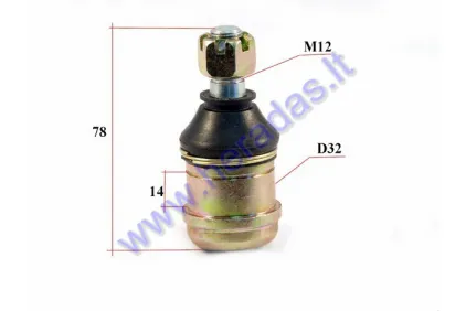 Lower swingarm ball joint