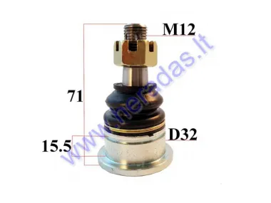 Lower swingarm ball joint D32 M12