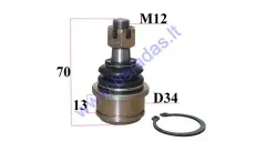 Lower swingarm ball joint D34 M12