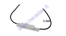 Fuse with socket 12V 10A 6x26mm