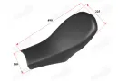 Sėdynė atv keturračio motociklo tinka CAT110