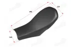 Seat for ATV quad bike fits CAT110
