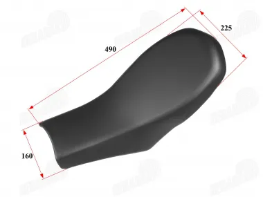 Seat for ATV quad bike fits CAT110