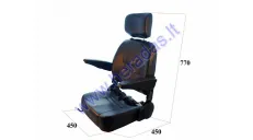 SEAT FOR ELECTRIC MOTORSCOOTER, SUITABLE TO XL4L COMFIMAX