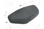 Sėdynė  motociklo mopedo tinka Wilga, Coliber