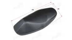 Seat of scooter fits FLASH50