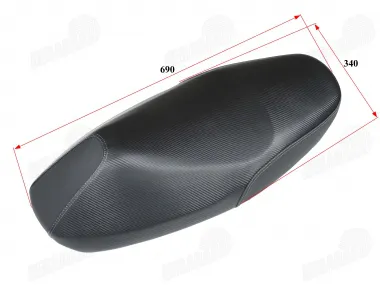 Seat of scooter fits FLASH50