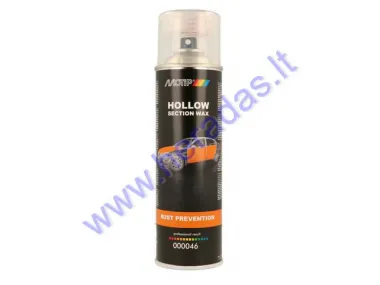 Hollow section wax MOTIP 500 ml.