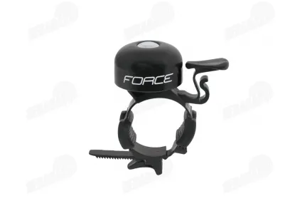 Skambutis FORCE 22,2-31,8mm, juodos spalvos