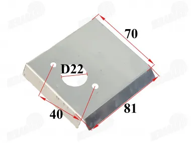 A can under the fuel tank for motorized bicycle 4T 53cc 144F-1G