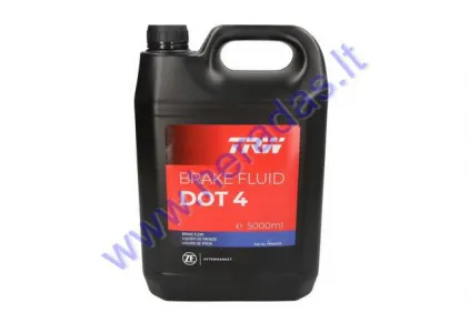 Skystis stabdžių DOT4 5 LTR.