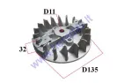 Flywheel rotor for motorcycle 4T 50CC