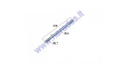 Cylinder stud/bolt Minarelli Horizontal M7X109mm