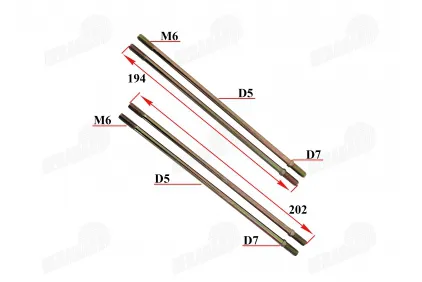 Stud/bolt for ATV quad bike, motorcycle 110cc fits for FR50,Naked50 tuning to110CC