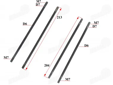 Studs for ATV quad bike, motorcycle, moped