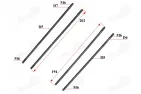 Studs for ATV quad bike, motorcycle, moped