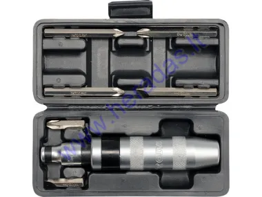 Impact screwdriver set length 160mm shaft size 1/2 