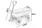 Garden trolley-cart 75l 300kg