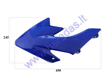 Plastic cover right side for motorcycle 50-150cc fits models BULL STORM