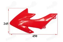 Plastic cover right side for motorcycle 50-150cc fits models BULL STORM