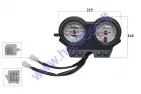 DASHBOARD WITH SPEEDOMETER FOR ELECTRIC TRIKE SCOOTER for 60V sistem