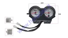 DASHBOARD WITH SPEEDOMETER FOR ELECTRIC TRIKE SCOOTER for 60V sistem
