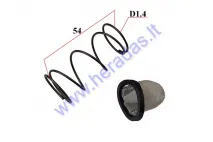 Oil filter spring with wire mesh filter 250CC 169FMM
