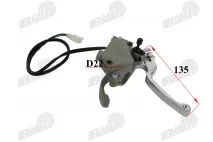 Stabdžių /akseleratoriaus rankenėlė keturračiui su korpusu tinka EGL MOTOR MADIX110, THE125